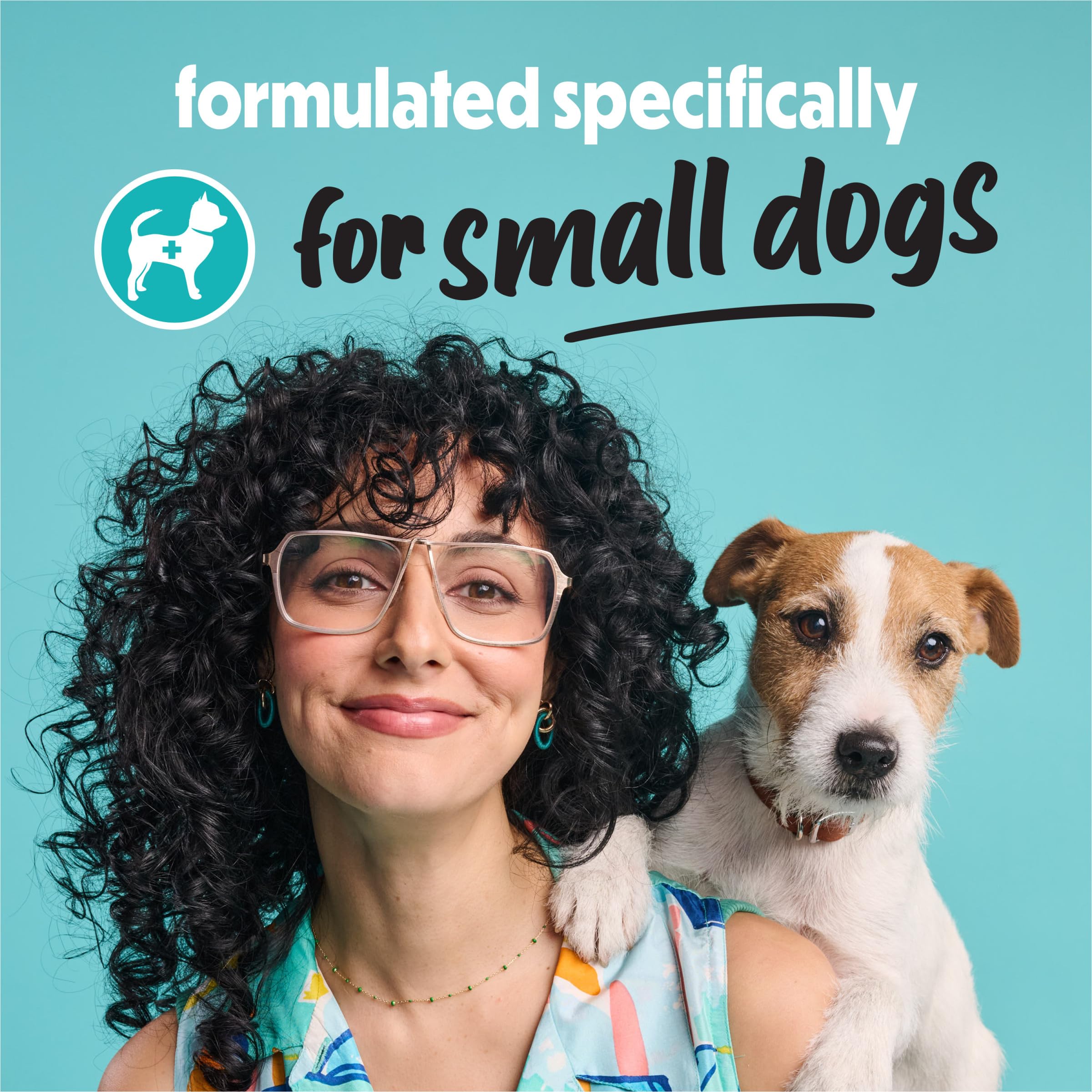 Beneful high-protein formula supports lean muscles in active small breeds.