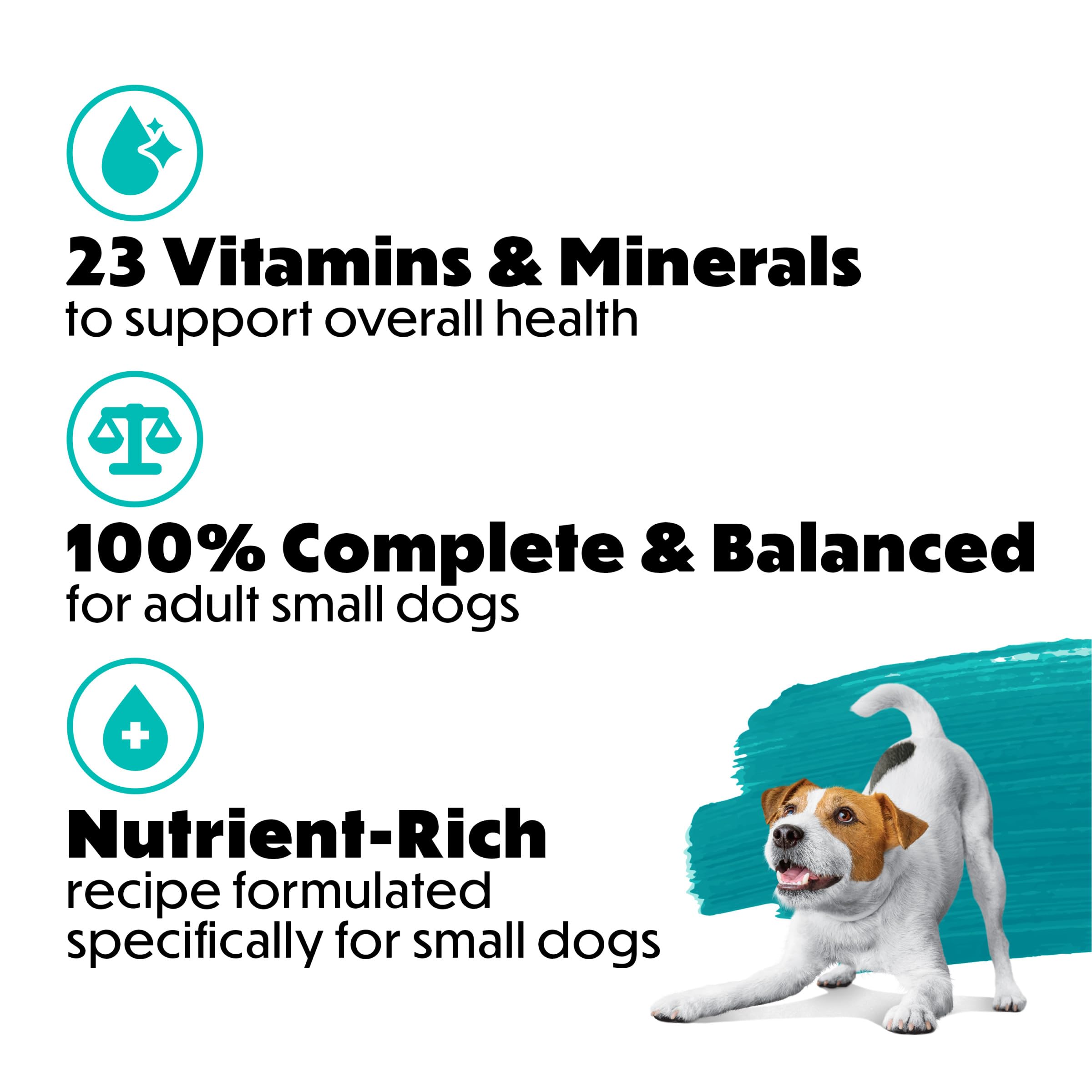 Beneful IncrediBites serving bowl with small kibble for easy feeding.