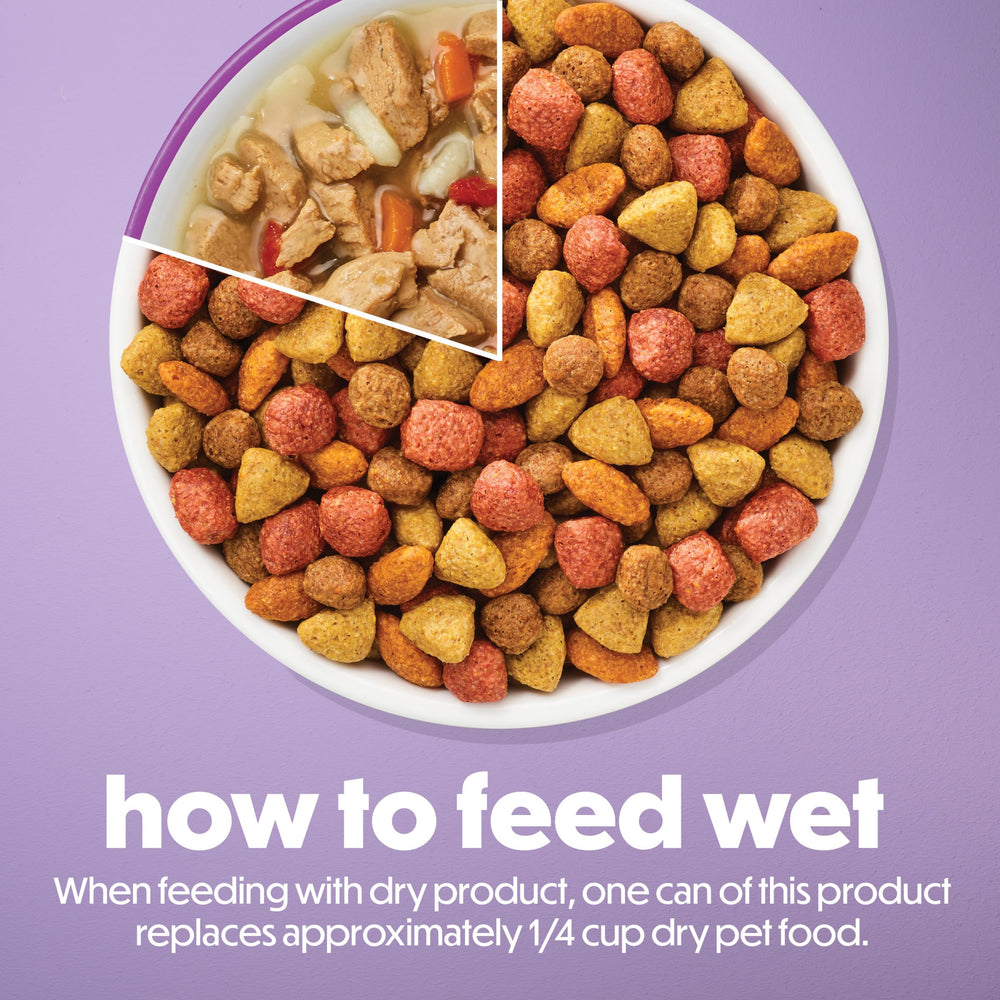 Beneful Kitchen Creations 30-pack cans provide convenient portion control for busy households.