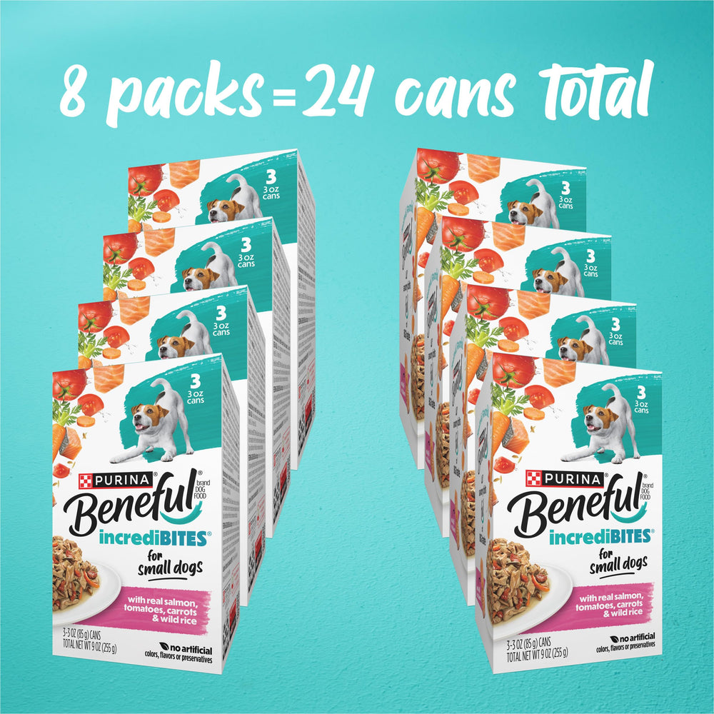 Beneful small-breed serving size simplifies portion control for tiny companions.
