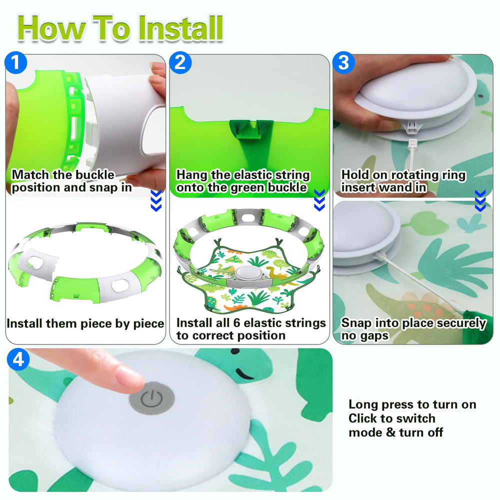 Bentopal toy offers three modes with LED indicators for variety