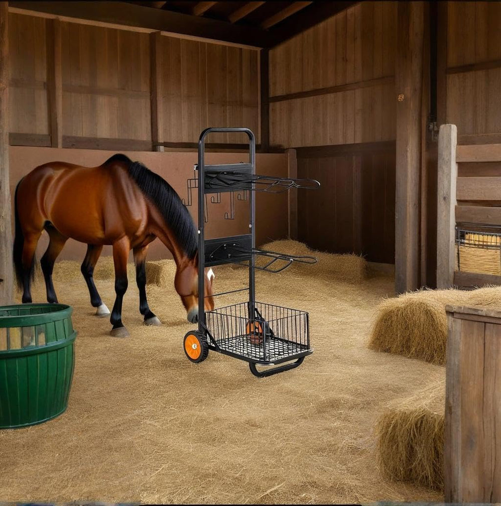 BENYIJS two-wheel mobility design enables effortless repositioning around the stable.