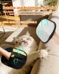 BEOWUI breathable mesh glove keeps hands cool during grooming