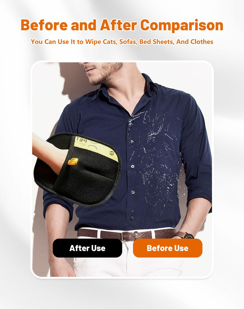 BEOWUI multi-surface tool for furniture, clothing, and car interiors