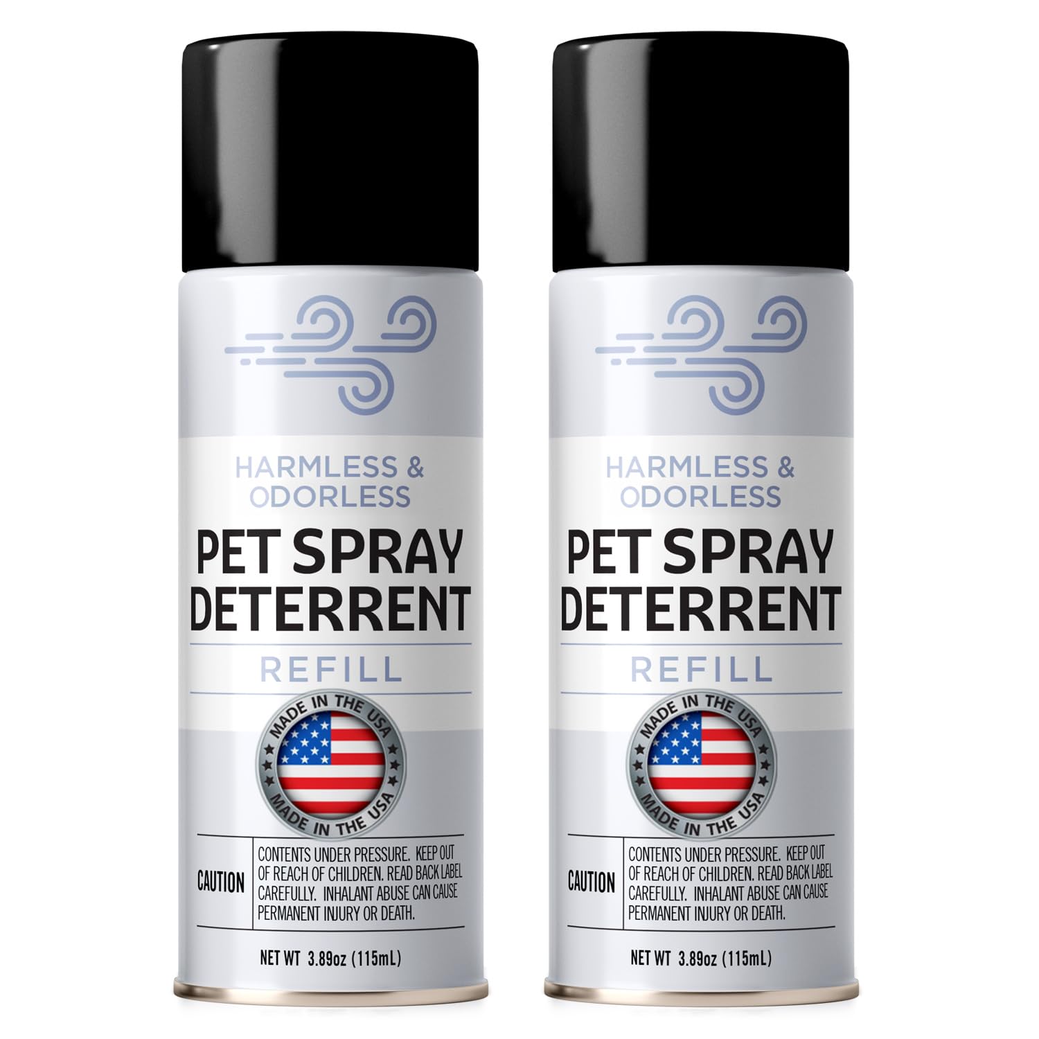 Berkland SSSCat refill 2-pack front view ready for quick replacement in your PetSafe deterrent