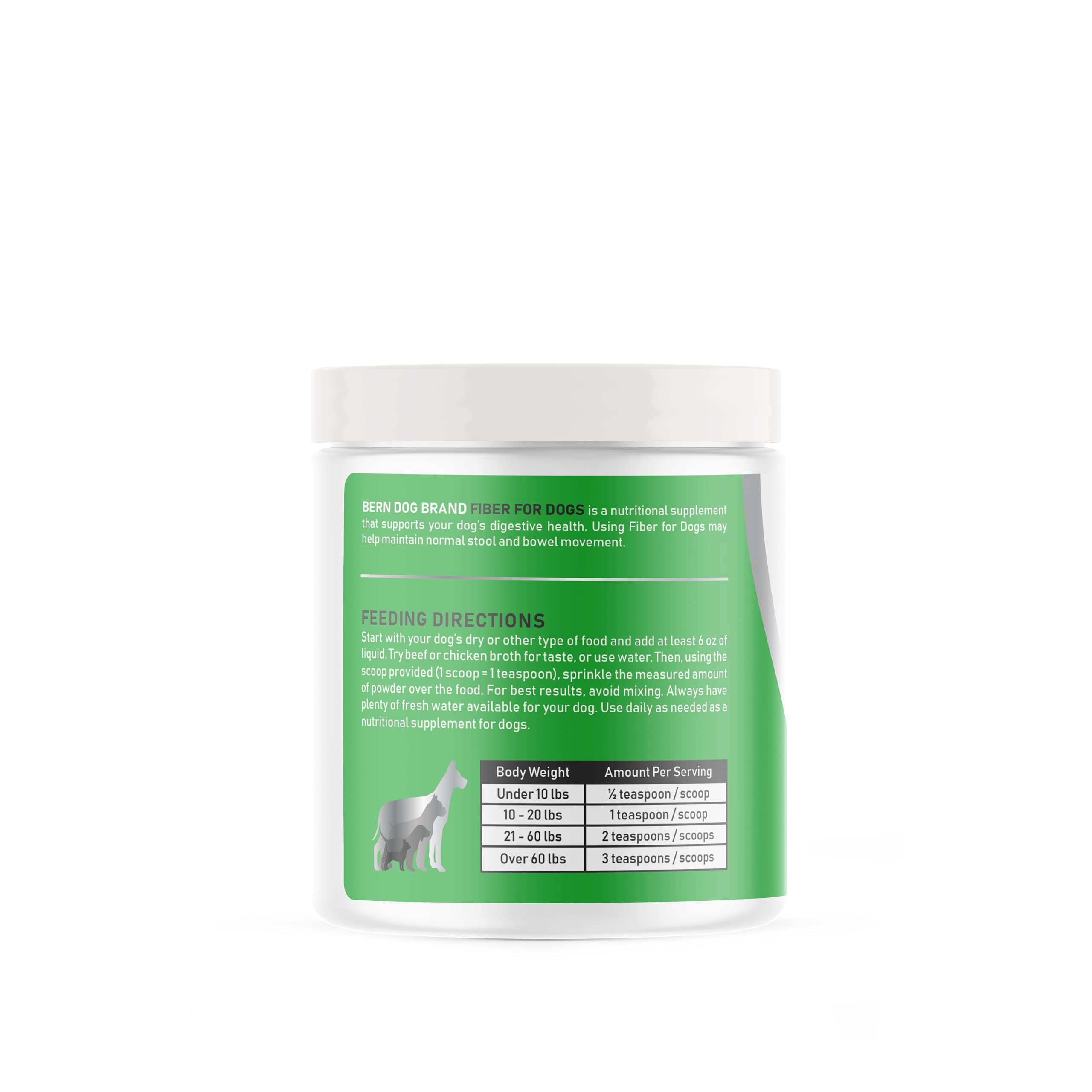 Bern Dog Brand Fiber for Dogs dehydrated beet root powder for natural balance