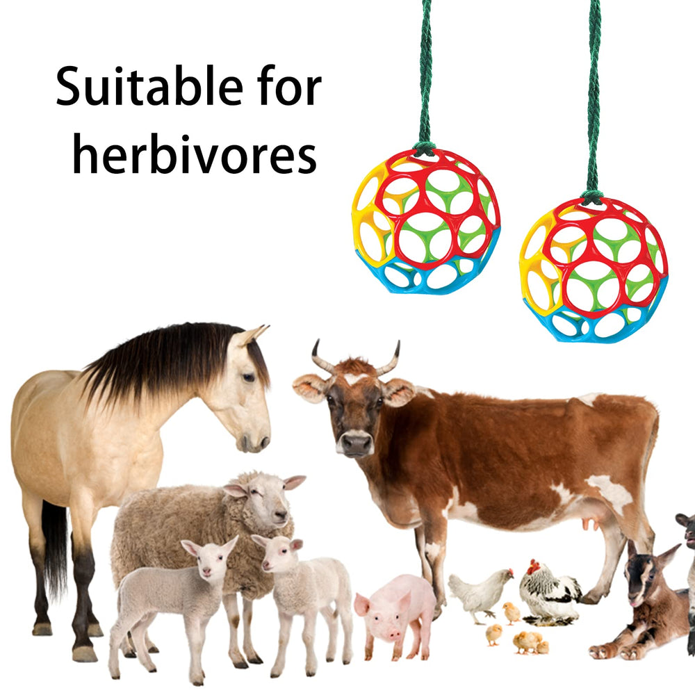 Besimple feeder ball 59inch diameter for size awareness.