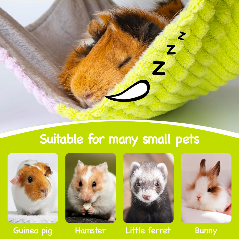 BESNEW 3-in-1 enlarged guinea pig natural wood construction is durable.