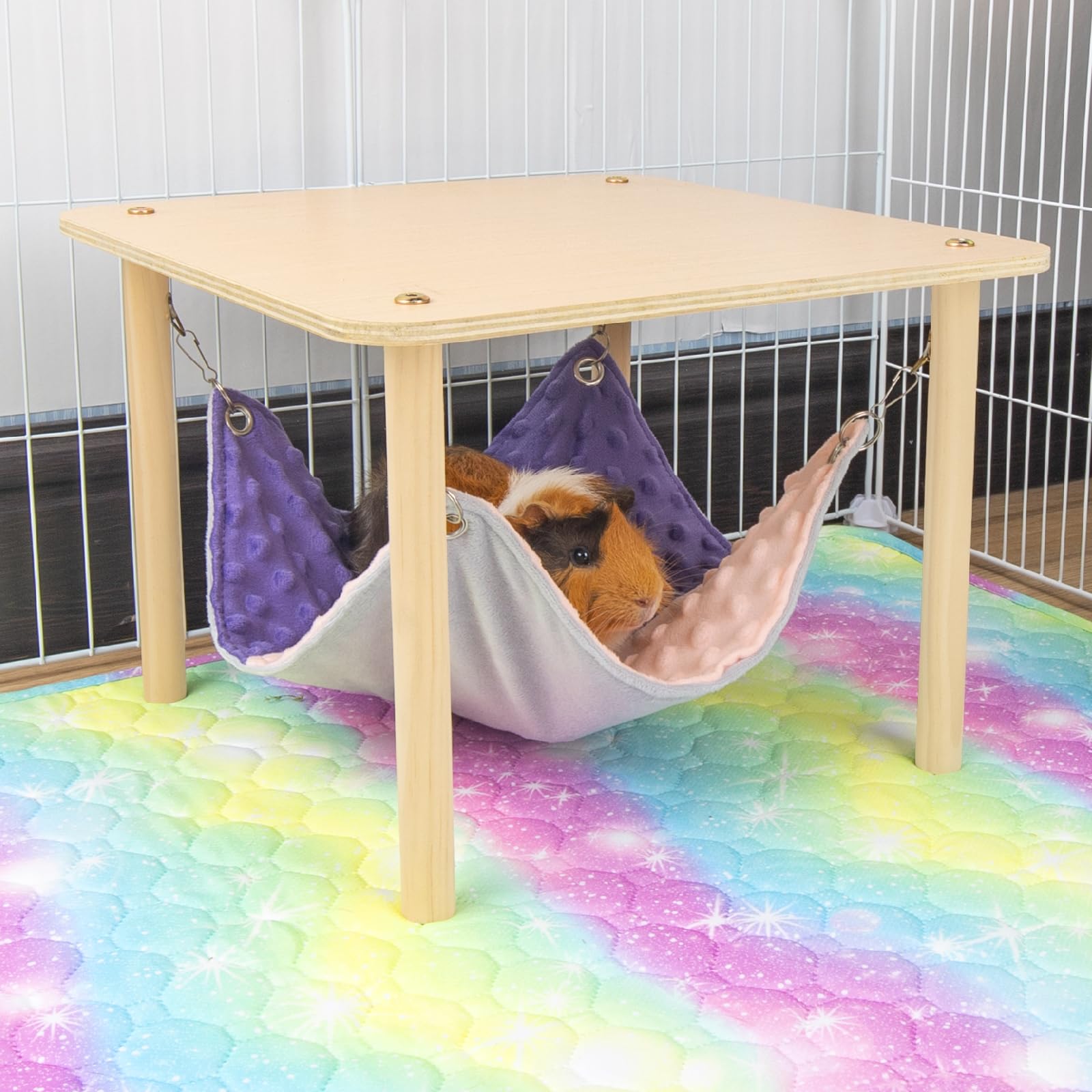 BESNEW gift-ready small animal hammock ideal for holidays or special occasions.