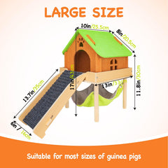 BESNEW simple-assembly design makes setup quick and secure for small animals.