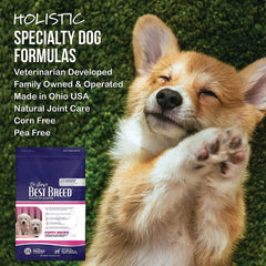 Best Breed Puppy Recipe packaging front emphasizing Made in USA quality