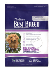 Best Breed mini-bite kibble size for small dogs, easier chewing.