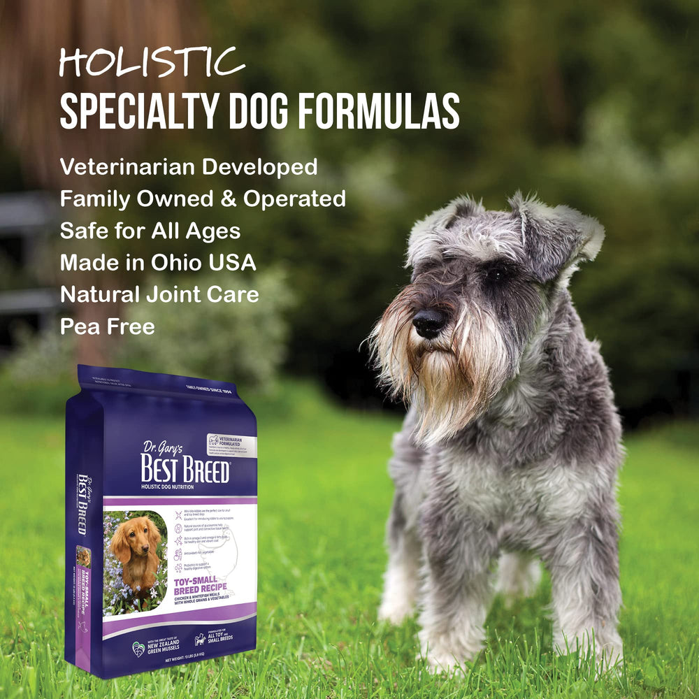 Best Breed omega-3 rich formula promotes skin and coat health.