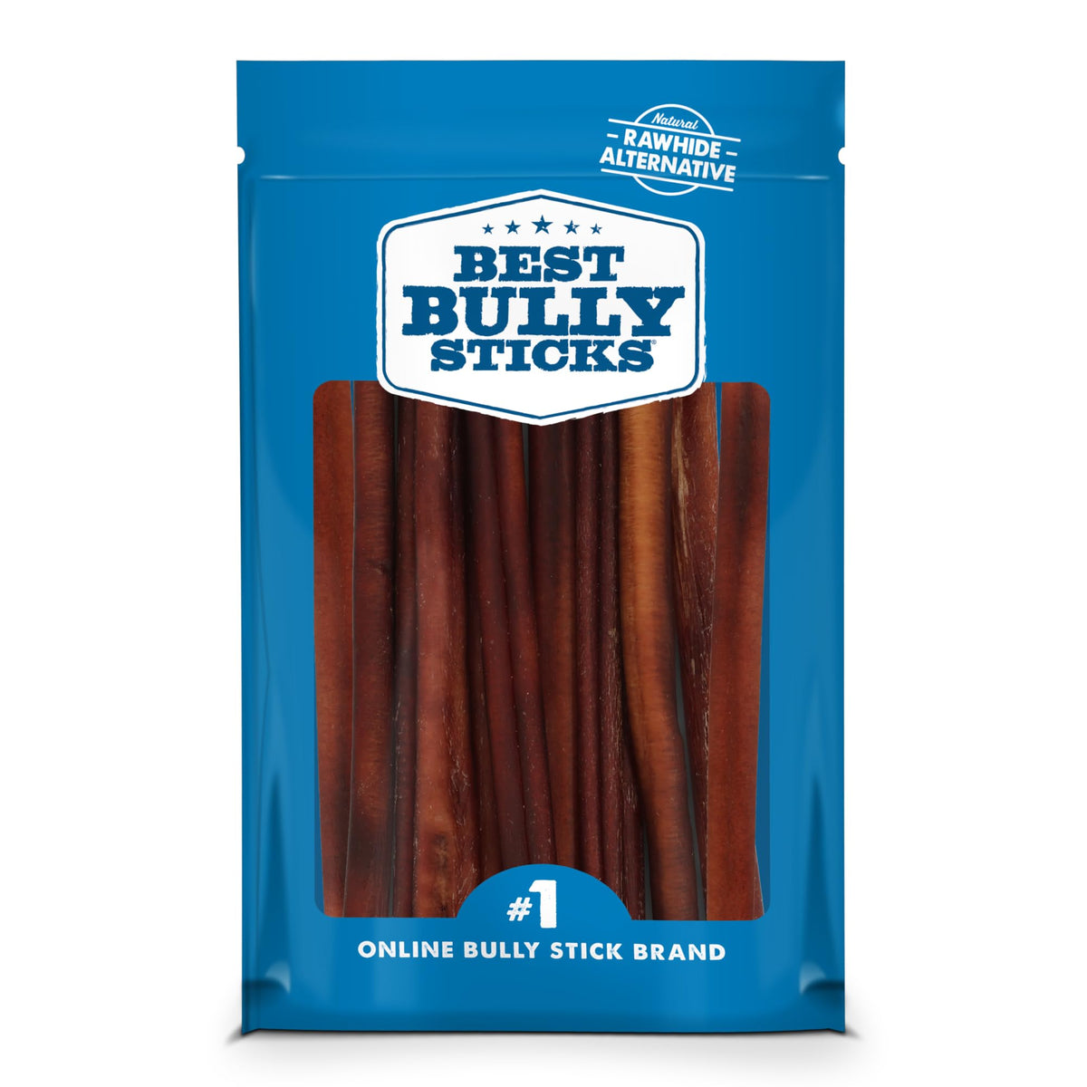 Best Bully Sticks 12-inch bully stick for dogs—long-lasting chew that keeps energetic dogs occupied.