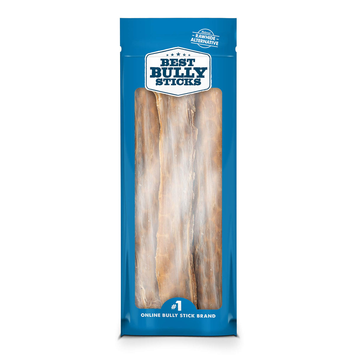 Best Bully Sticks 12in beef jerky pack—long-lasting chew for dogs