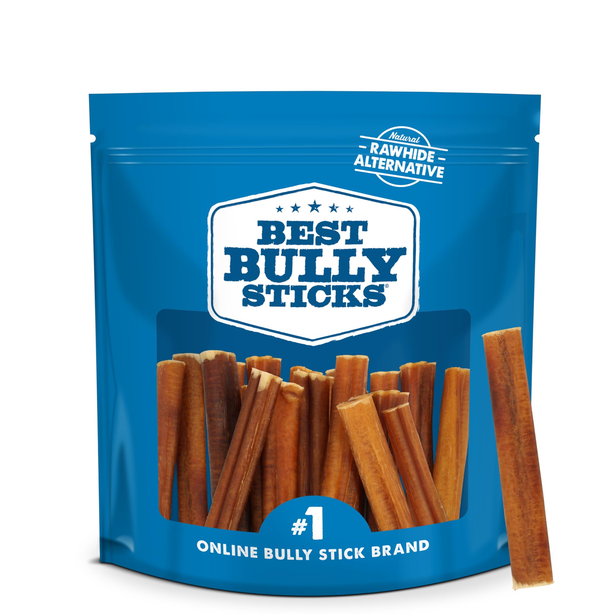 Best Bully Sticks 4-Inch packaging for convenient, ready-to-serve small dog treats.