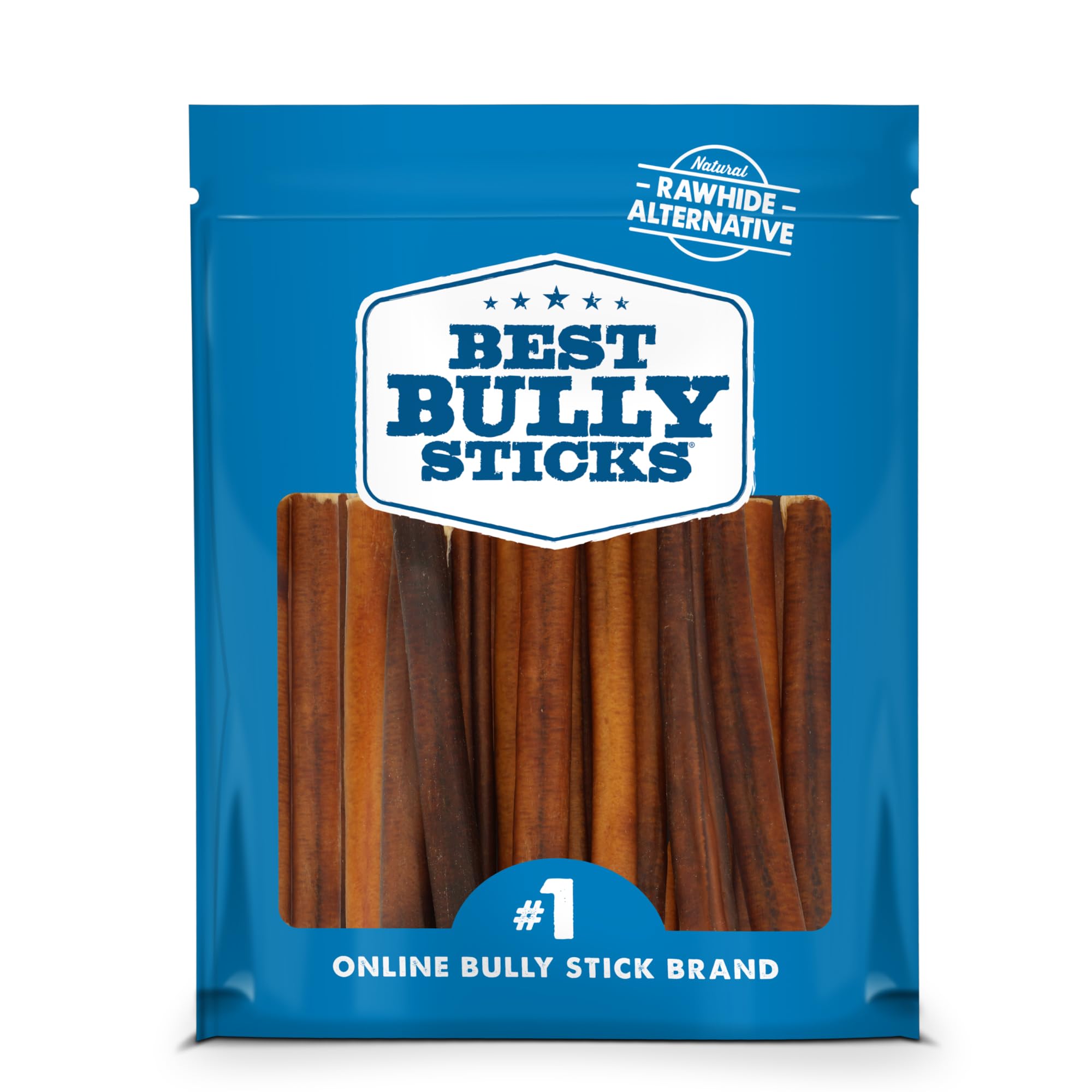 Best Bully Sticks 6-inch bully stick for dogs promotes dental health through long-lasting chewing