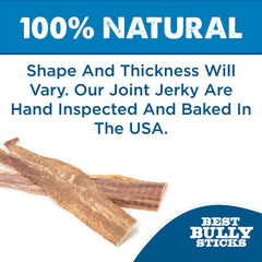 Best Bully Sticks dog chewing jerky illustrates rawhide-free snacking
