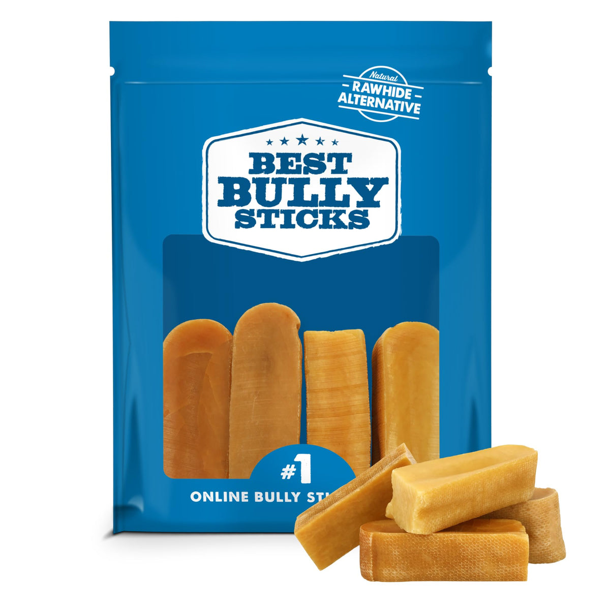 Best Bully Sticks Himalayan yak cheese medium 4-count pack – durable chew for dogs