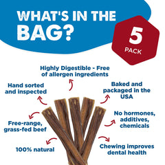 Best Bully Sticks natural single-ingredient beef chews appeal to dogs seeking simple ingredients.