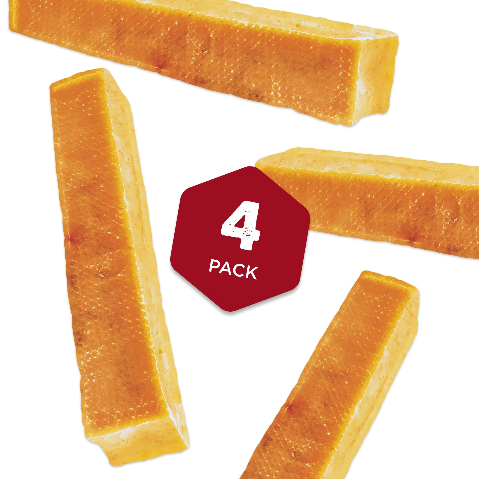 Natural yak and cow milk blend chew from Best Bully Sticks, simple ingredients