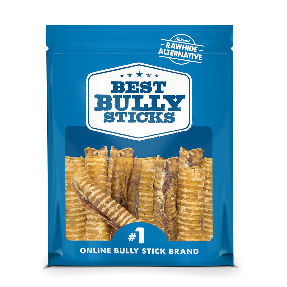 Best Bully Sticks premium beef trachea chew close-up showing natural texture and durability.