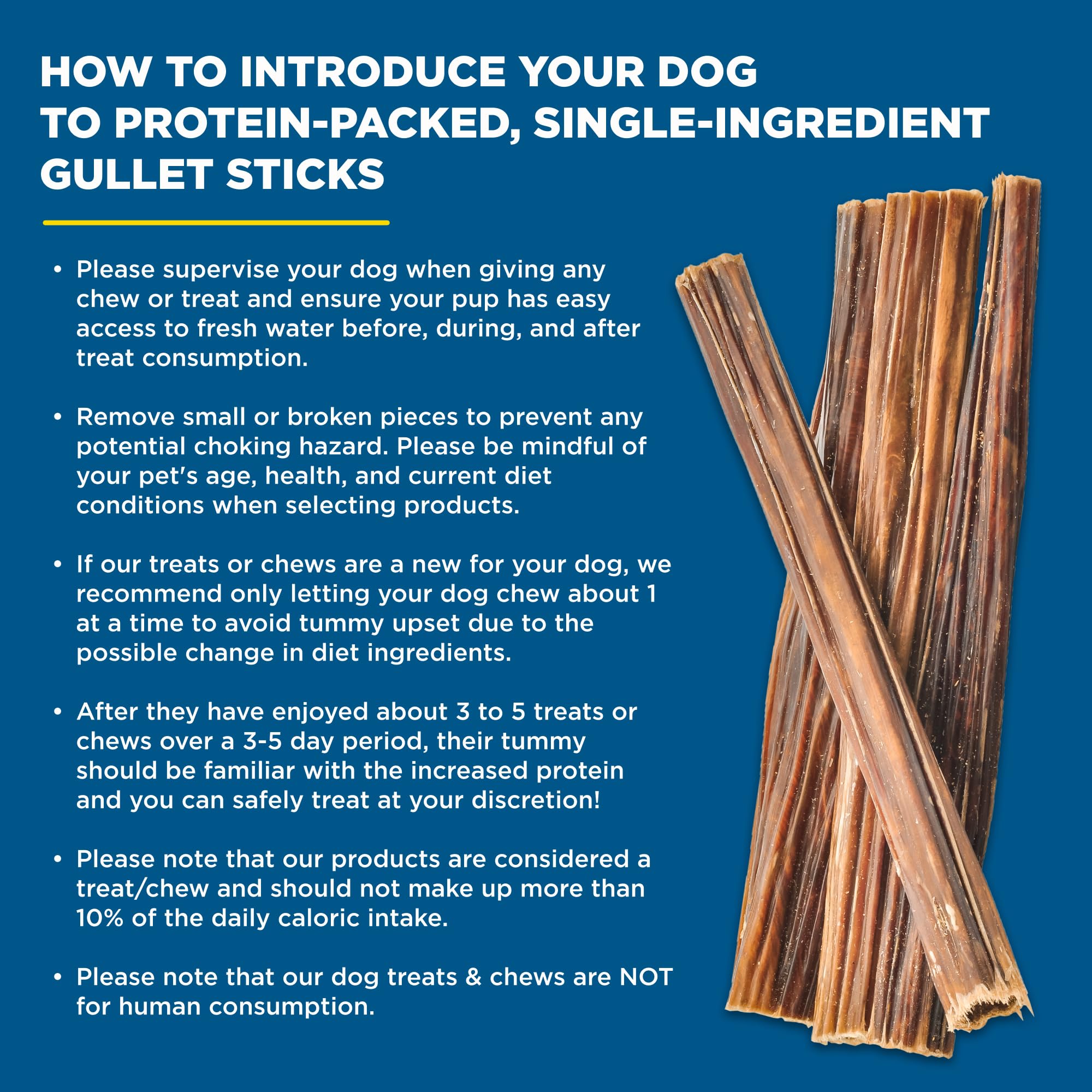 Best Bully Sticks rawhide alternative chew designed for light chewers