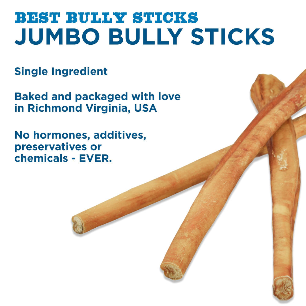 Best Bully Sticks beef stick texture close-up emphasizing single-ingredient ingredient.