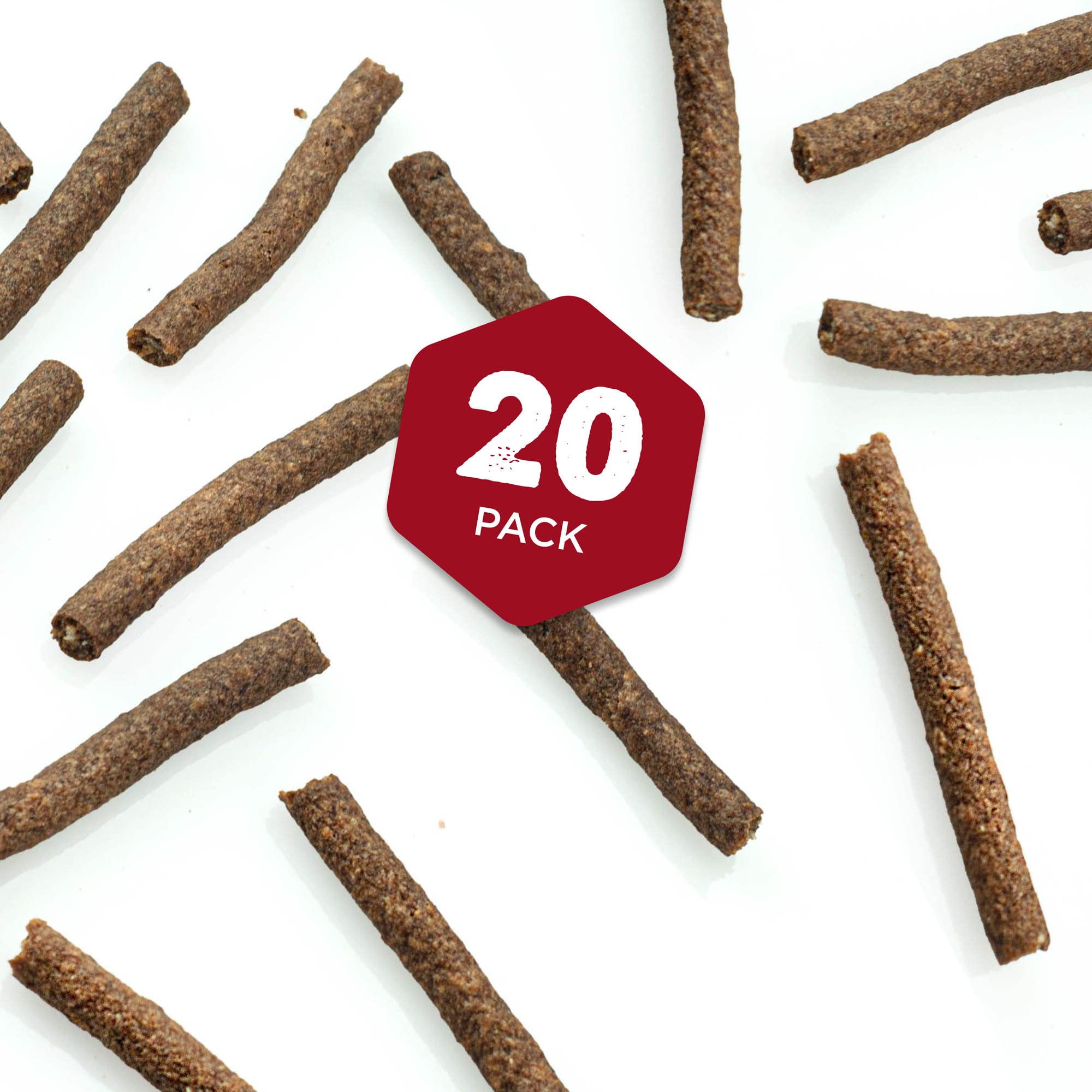 Best Bully Sticks beef snap sticks rawhide-free label promotes easy digestion