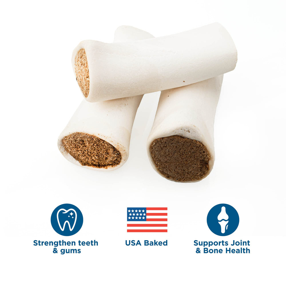 Best Bully Sticks refillable shin bone supports ongoing chewing sessions.