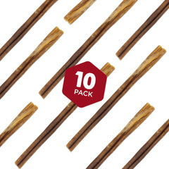 Best Bully Sticks thick 12-inch beef chew, natural texture.
