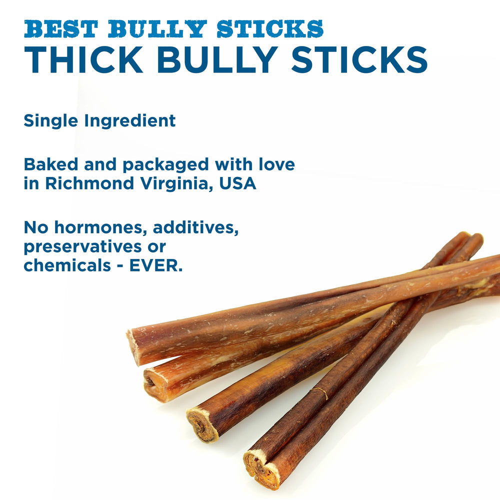 Best Bully Sticks 12-inch natural scent, appealing to dogs.
