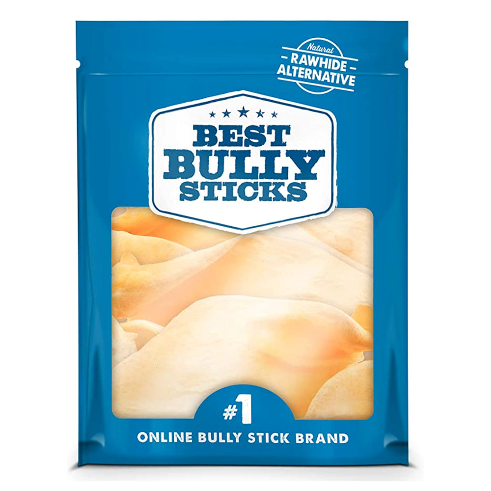 Best Bully Sticks thick-cut cow ears pack 12 offers long-lasting canine chews.