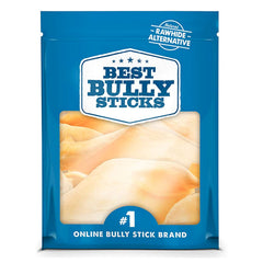 Best Bully Sticks thick-cut cow ears pack 12 offers long-lasting canine chews.