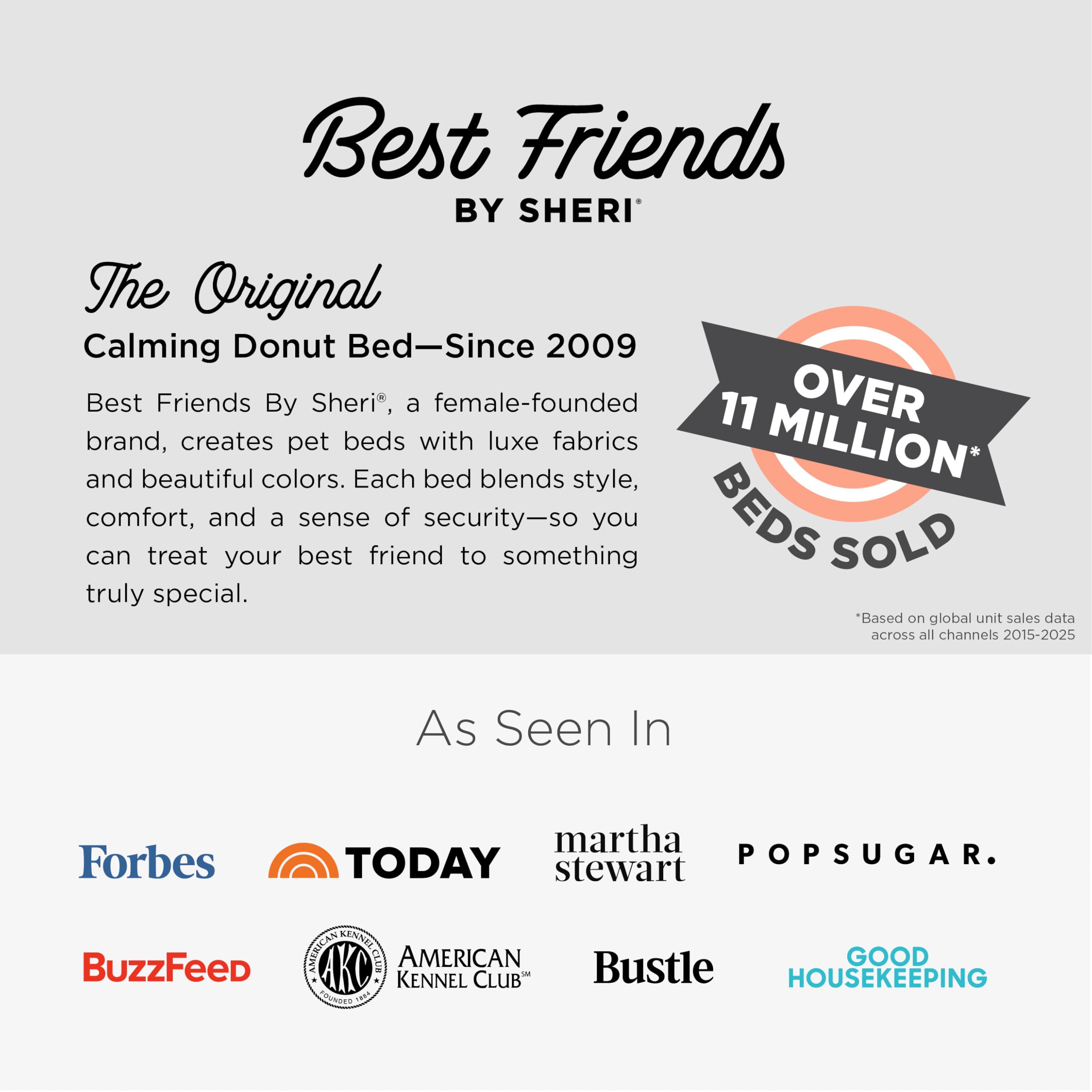 Best Friends by Sheri large dog bed suitable for dogs up to 100 lbs.