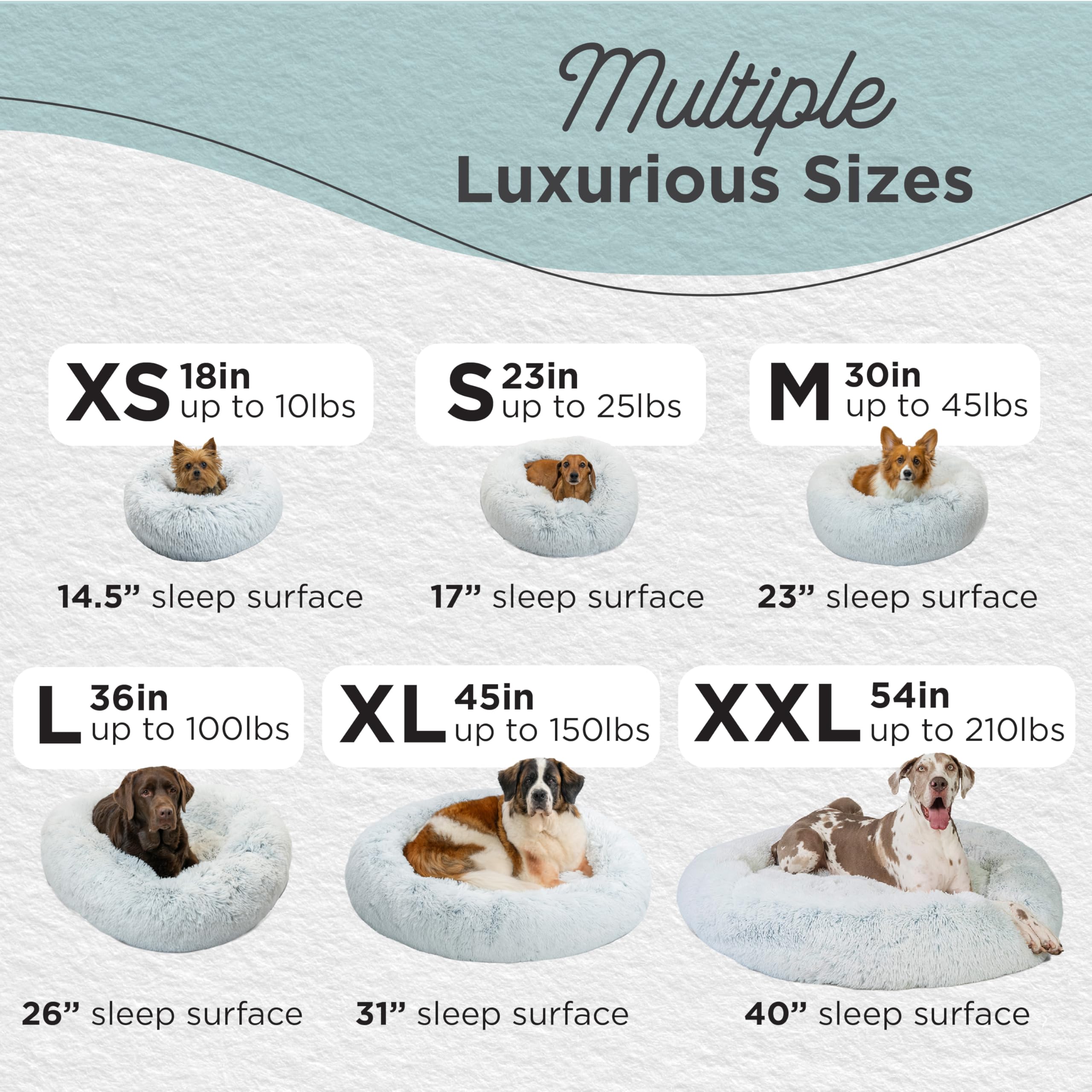 Best Friends by Sheri donut bed frost gray color showcases calming home fit.