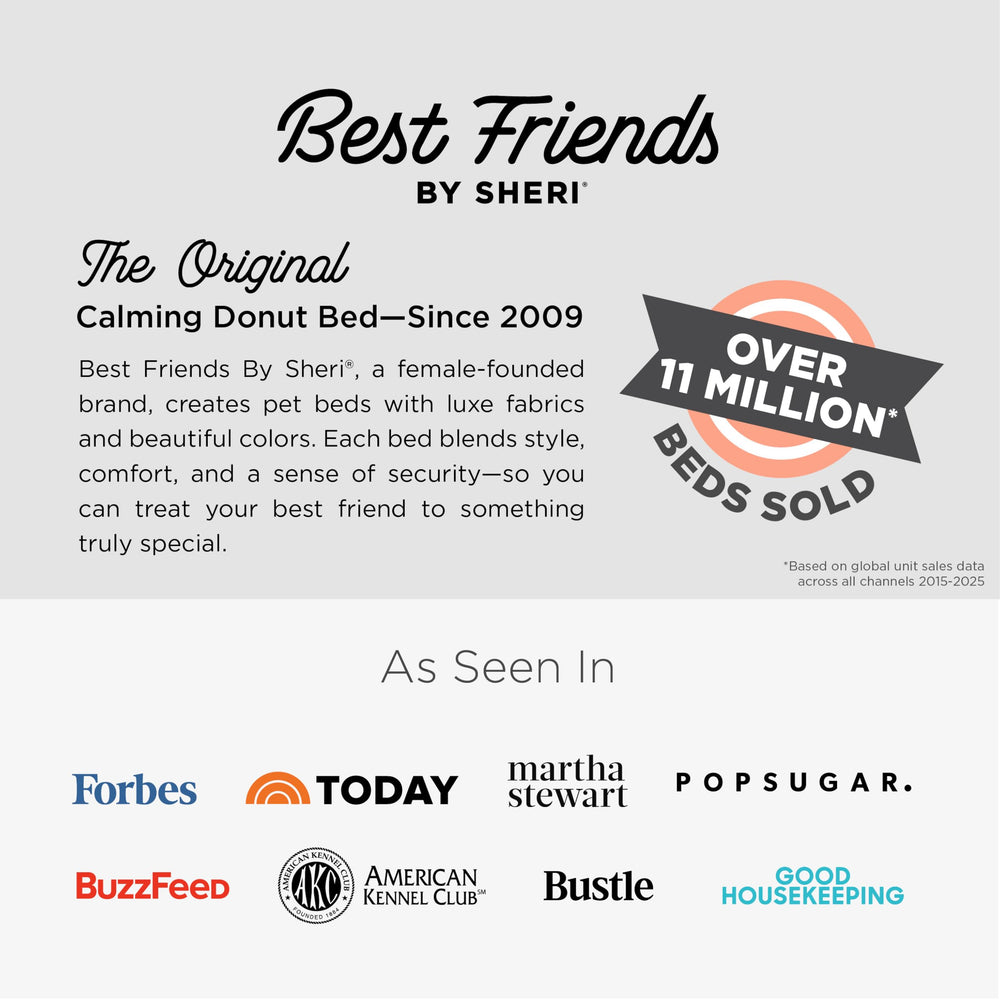 Best Friends by Sheri donut bed polyfill supports joints softly.