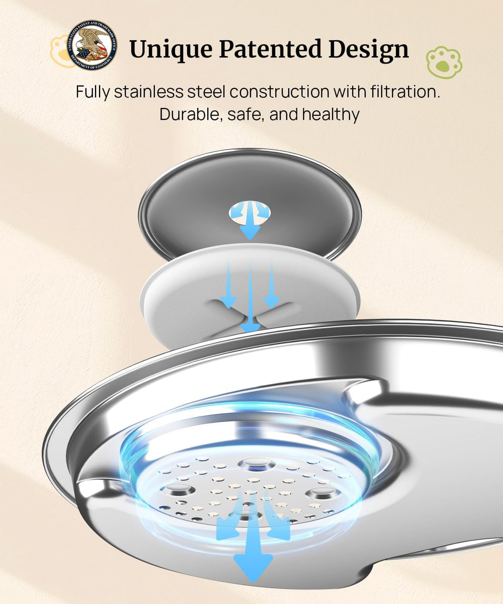 BEST JAJA cordless fountain highlights portable design for patio or camping hydration