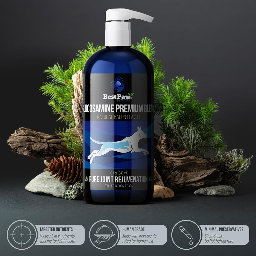 Best Paw Nutrition 32oz bottle suits multi-pet households with daily care.