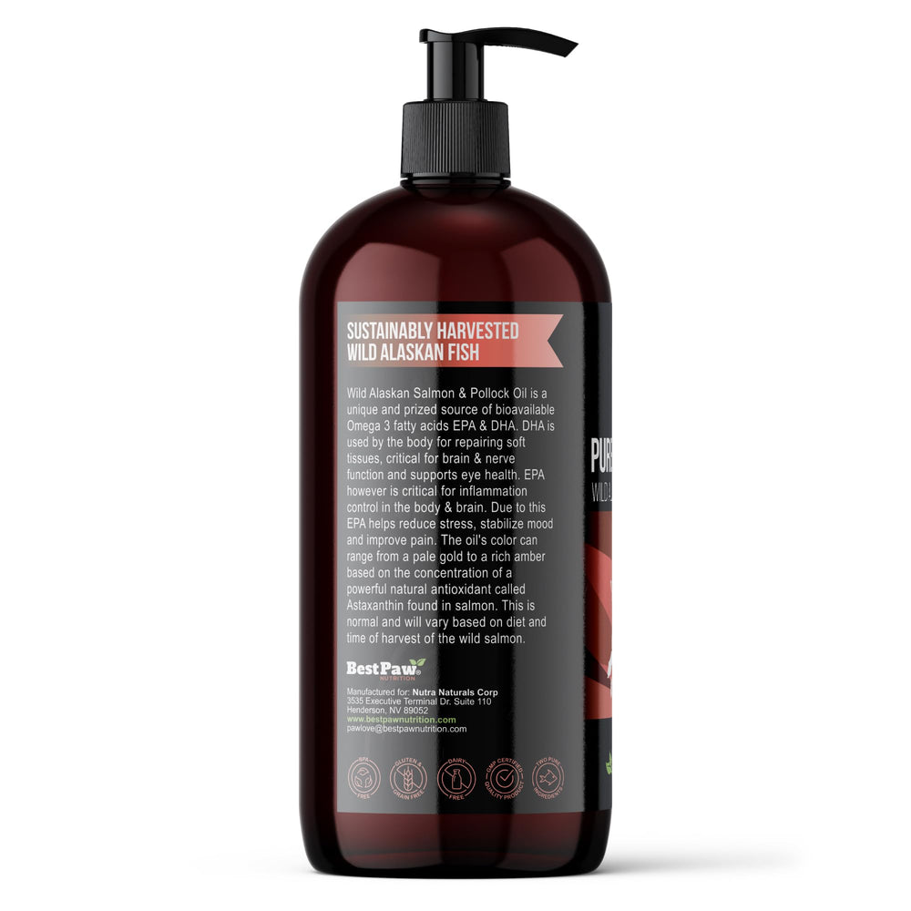 Best Paw Nutrition USA-made product with sustainably sourced wild fish.