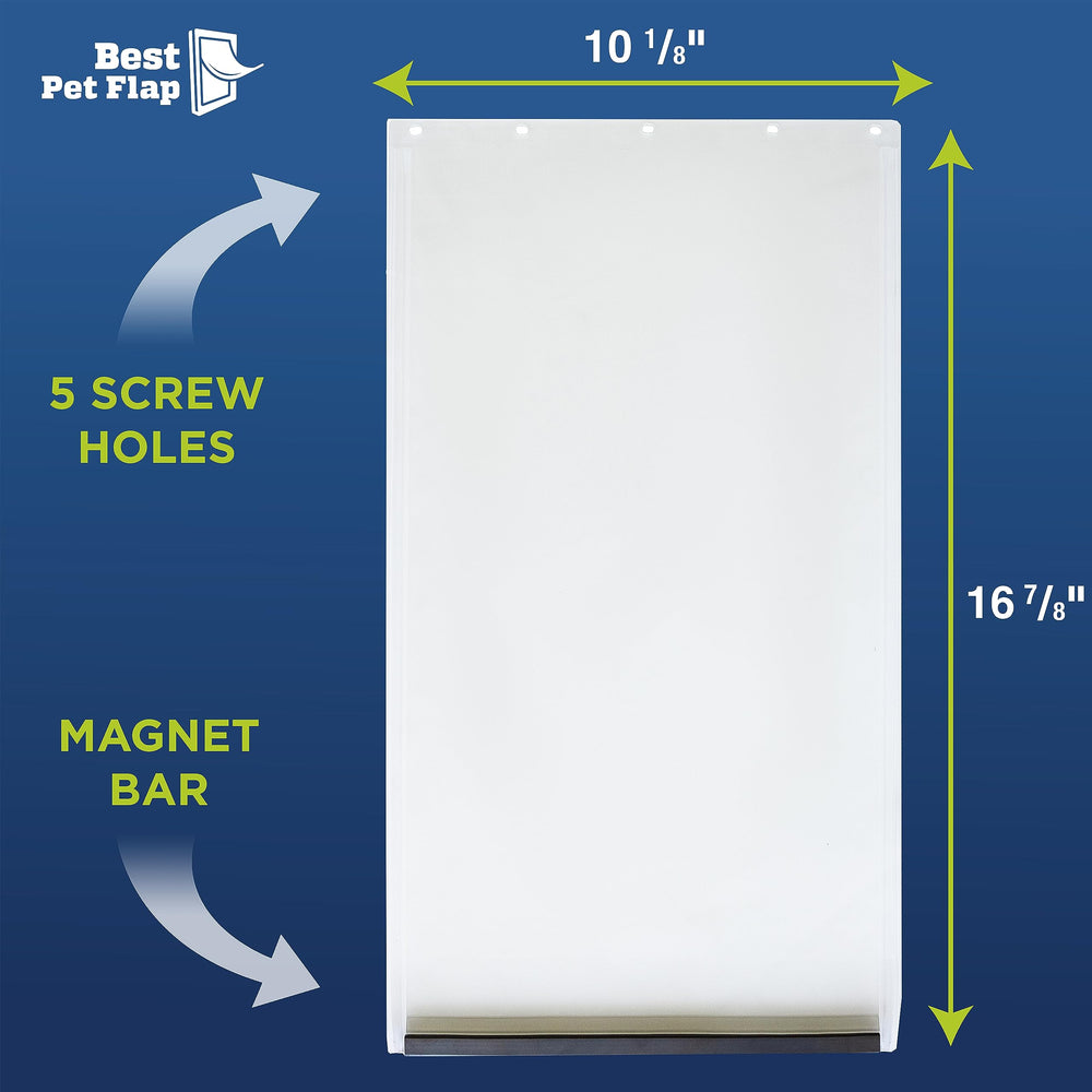 Best Pet Flap large replacement flap compatible with PetSafe doors in real homes.