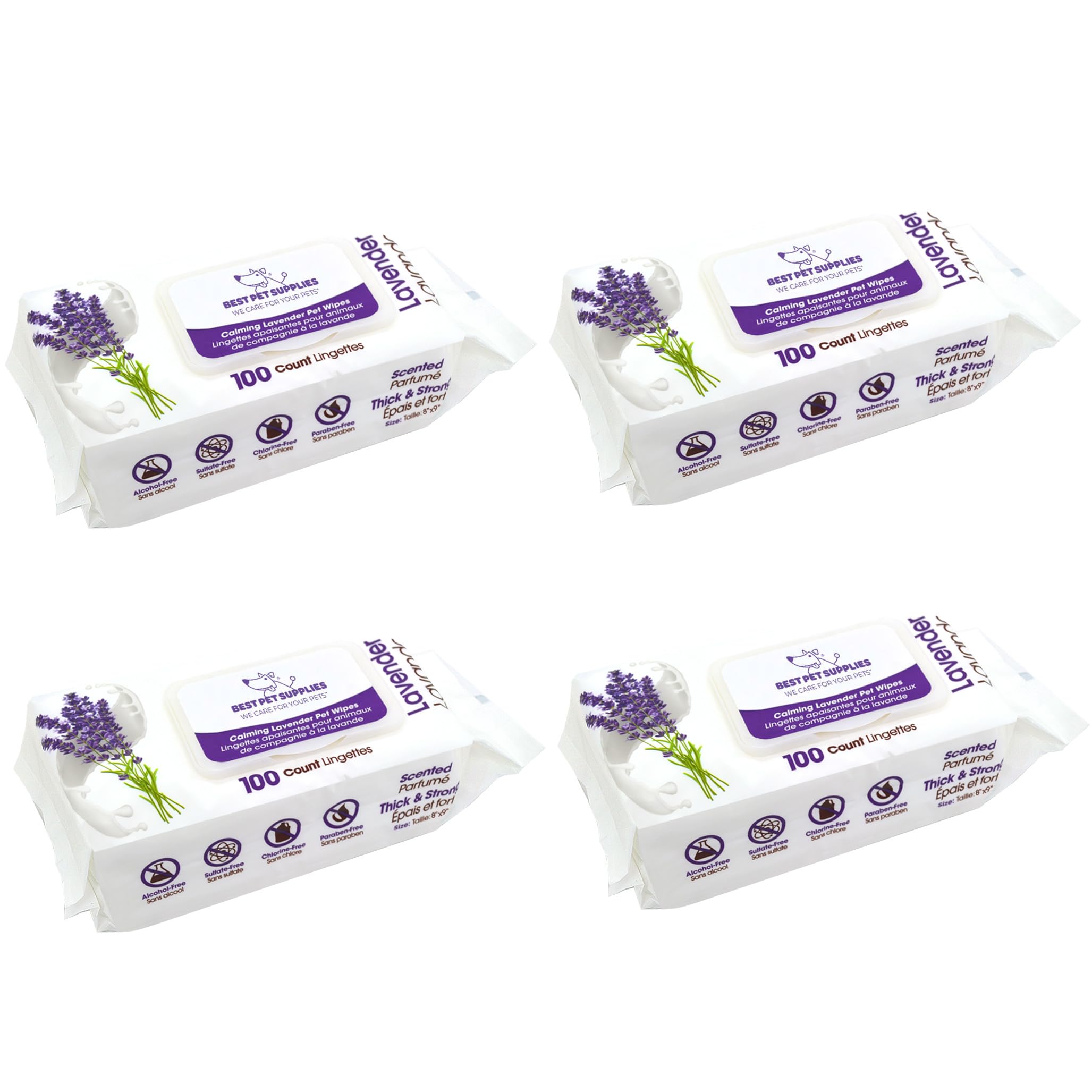 Best Pet Supplies 8x9 large dog wipes for full cleanup after muddy paw adventures