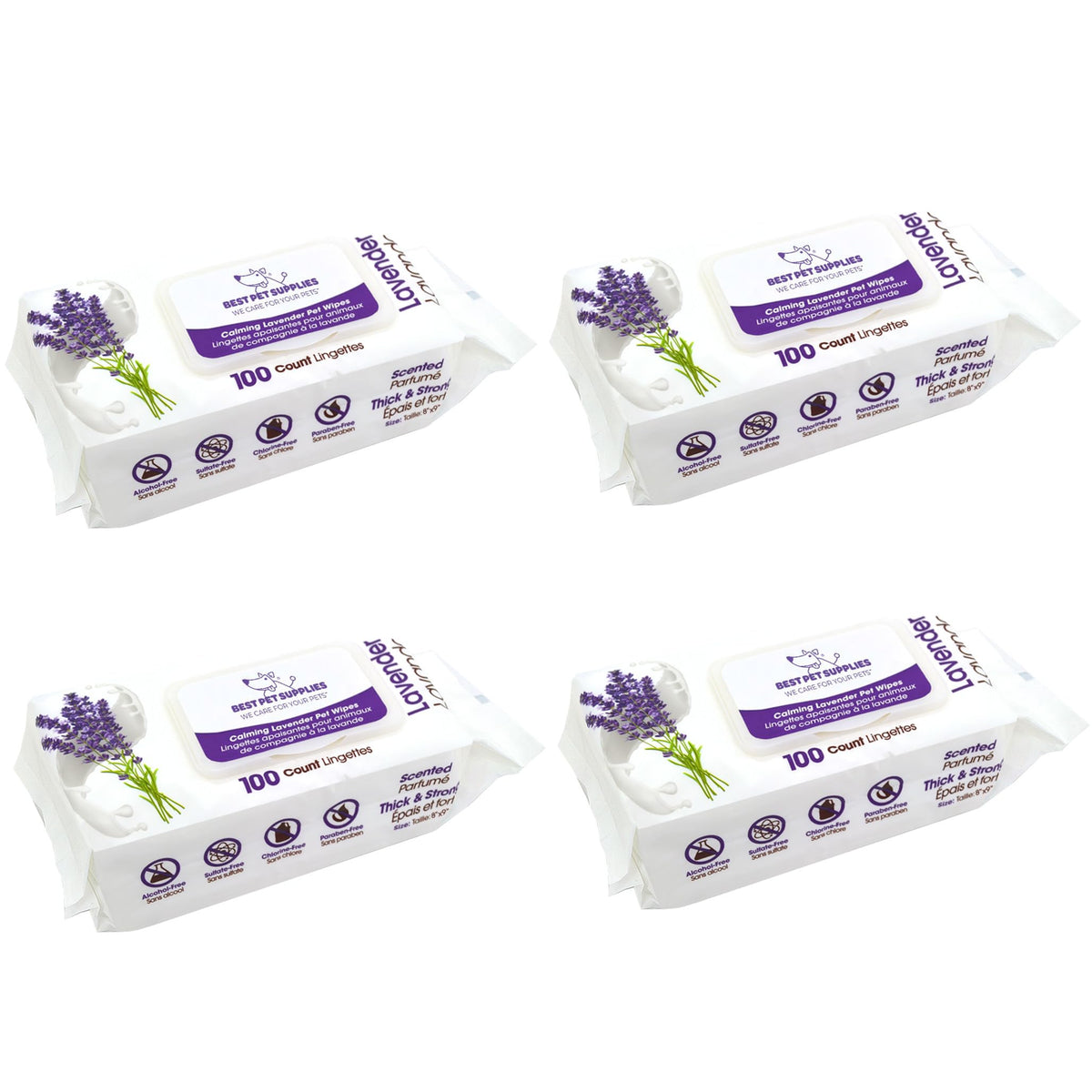Best Pet Supplies 8x9 large dog wipes for full cleanup after muddy paw adventures