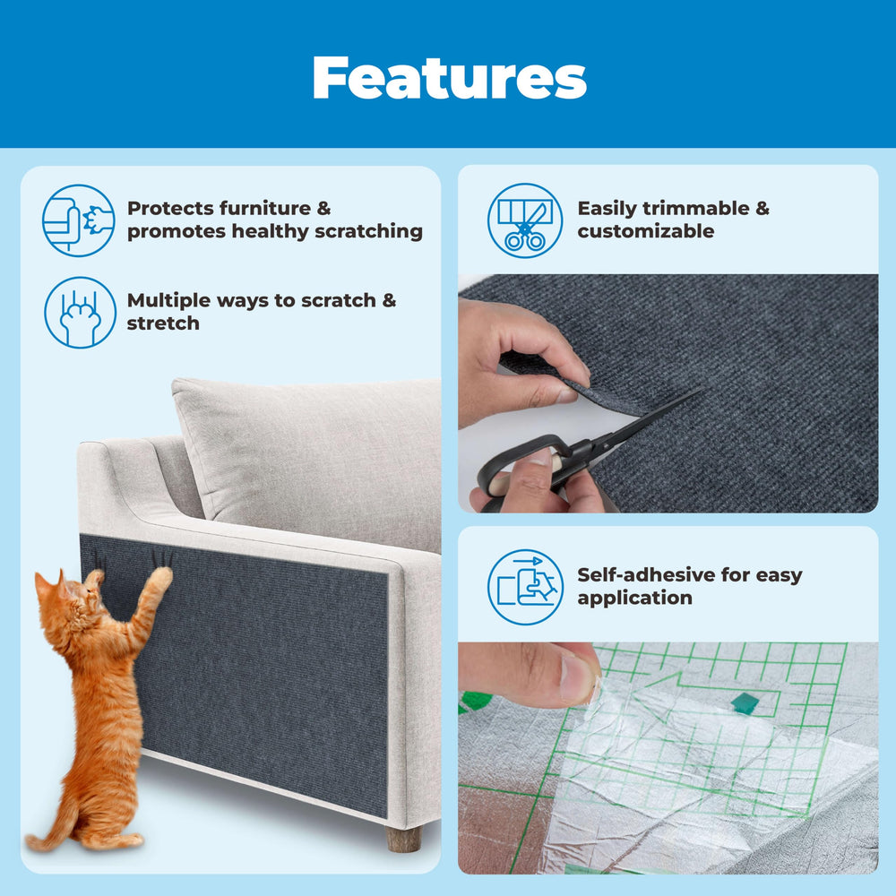 Eco-friendly Catify materials keep pets safe while guarding upholstery.