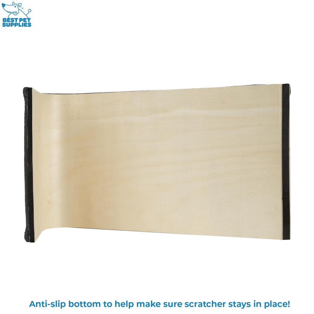 Best Pet Supplies Catify scratcher in action demonstrates climbing and scratching.