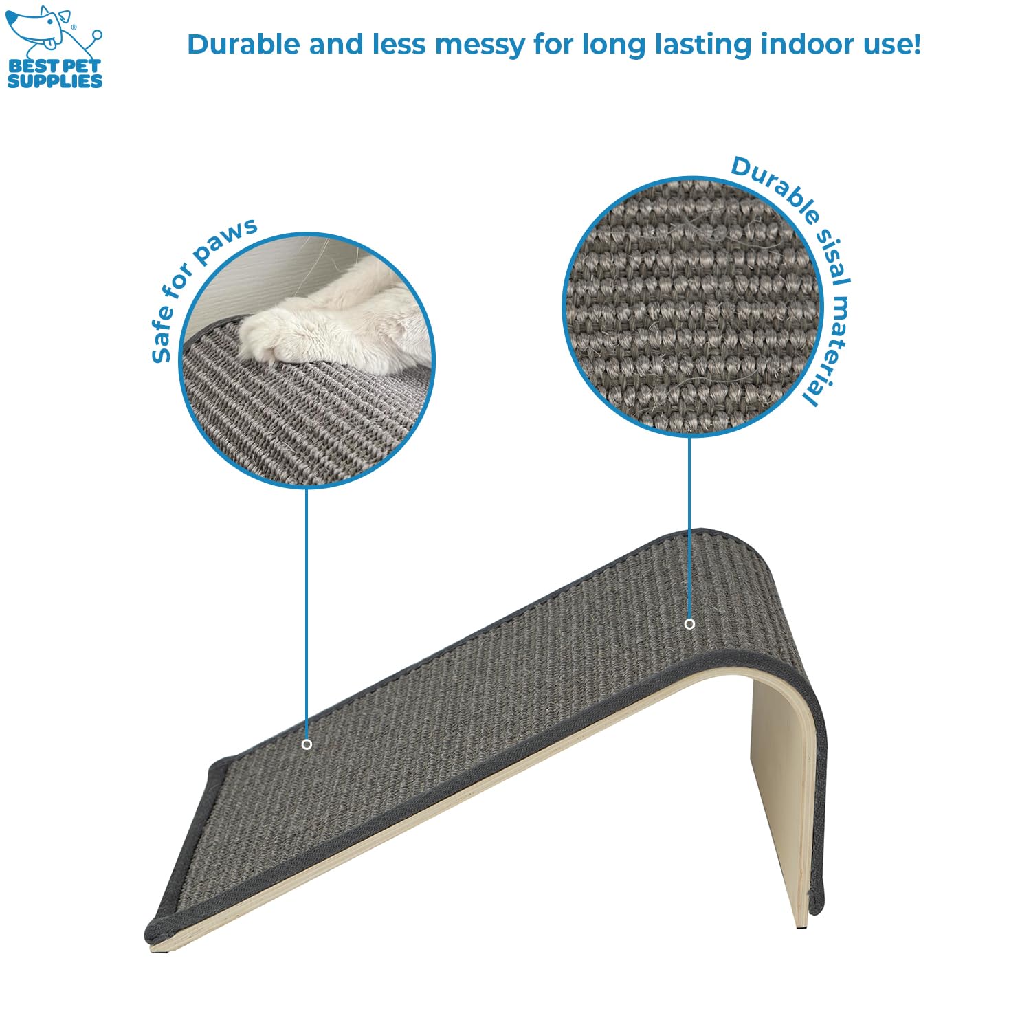 Best Pet Supplies Catify sisal closeup shows durable material and texture.
