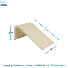 Best Pet Supplies Catify sisal material closeup highlights durability and mess-reducing design