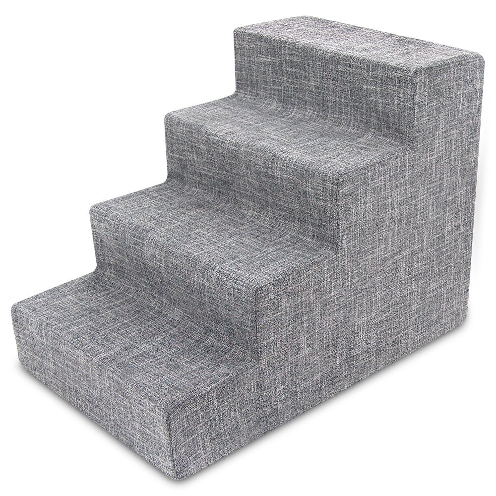 Best Pet Supplies dog stairs foam steps on couch for easier pet access