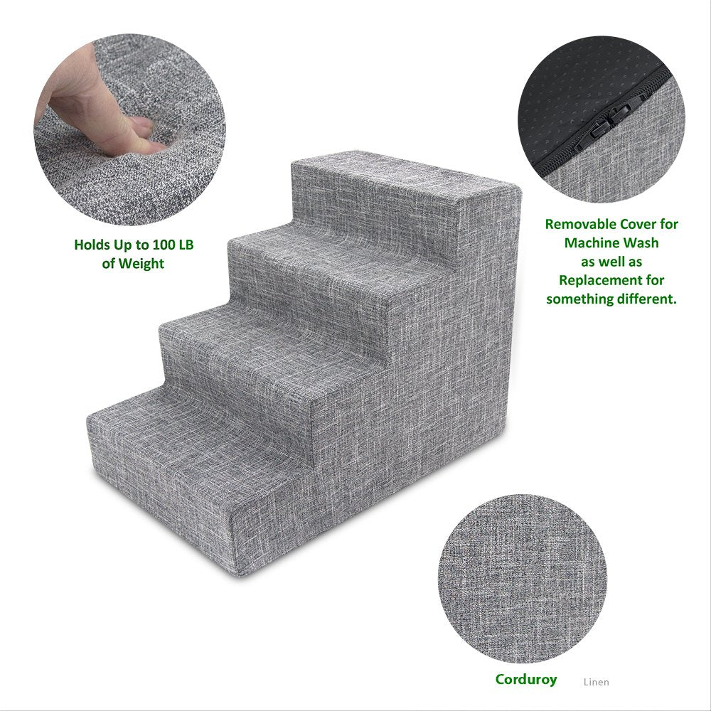 Close-up of CertiPUR-US foam texture on Best Pet Supplies stairs