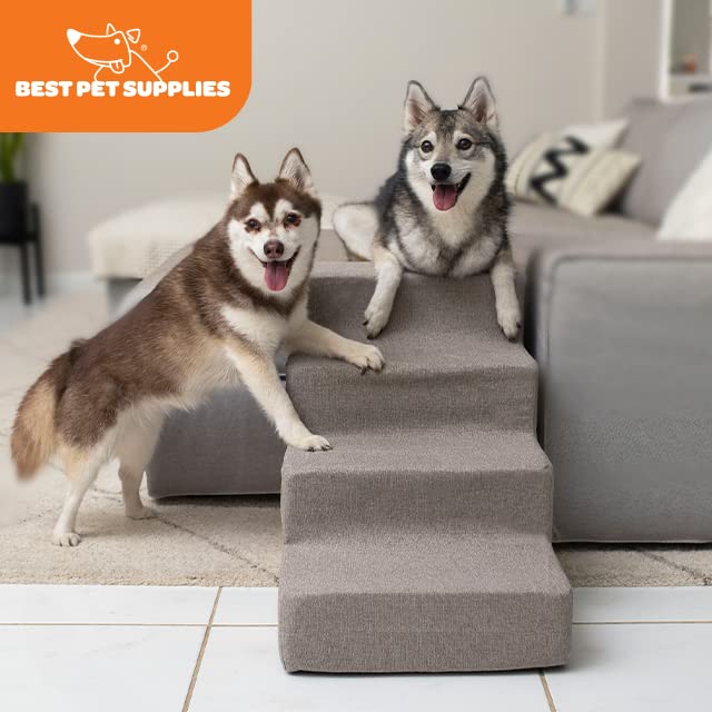Removable covers of Best Pet Supplies dog stairs for easy cleaning